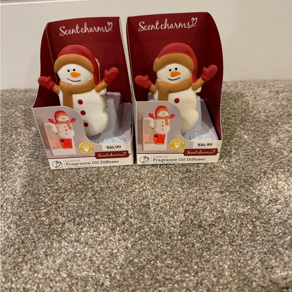 Scent Charms Snowman Fragrance Oil Diffuser